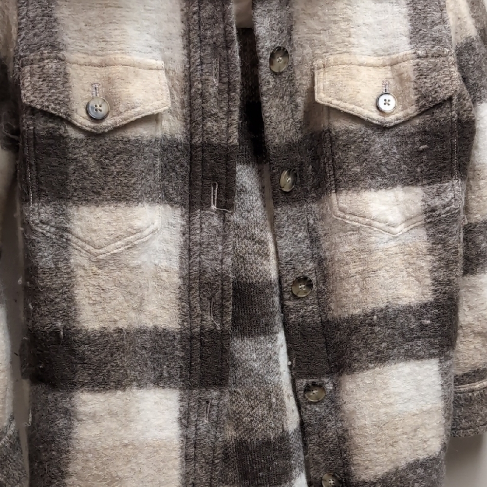 Wilfred Free Cream Cozy Textured Jacket - Picture 3 of 8